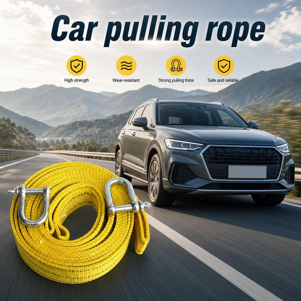 Rescue Rope Throw - Correa de Remolque para Automóvil de