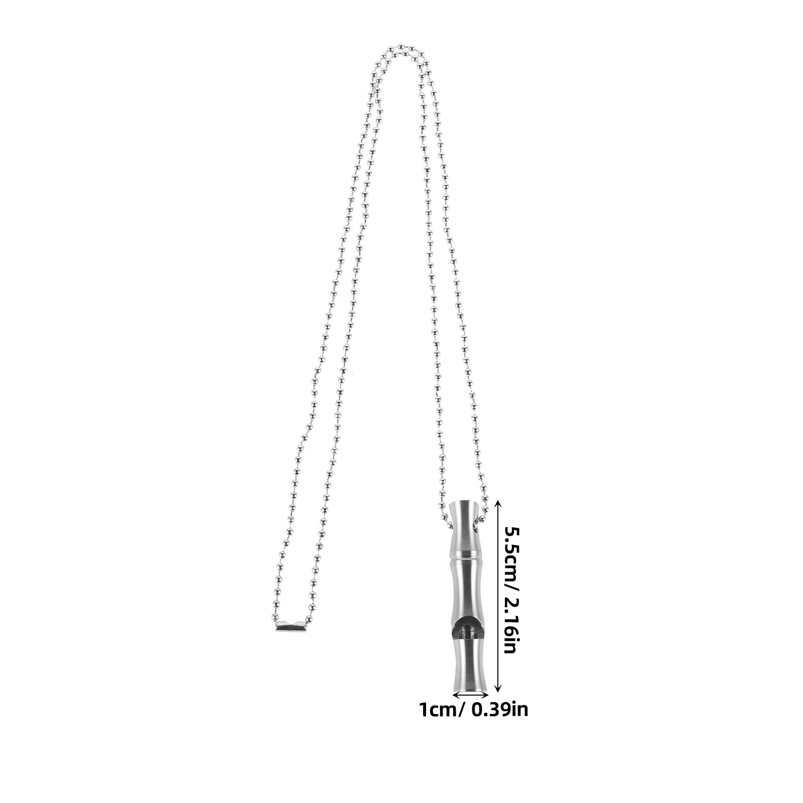 Silbato de acero inoxidable de - Emergency Whistle Loud reseña y precio