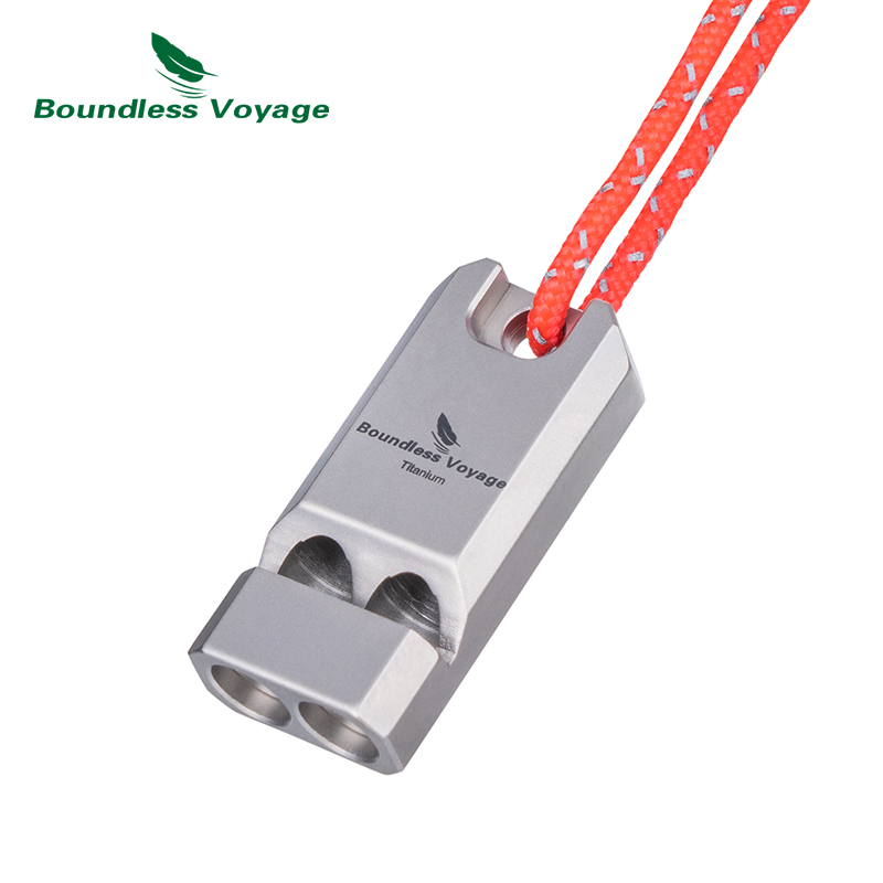 Boundless Voyage silbato de ti - Emergency Whistle Loud reseña y precio